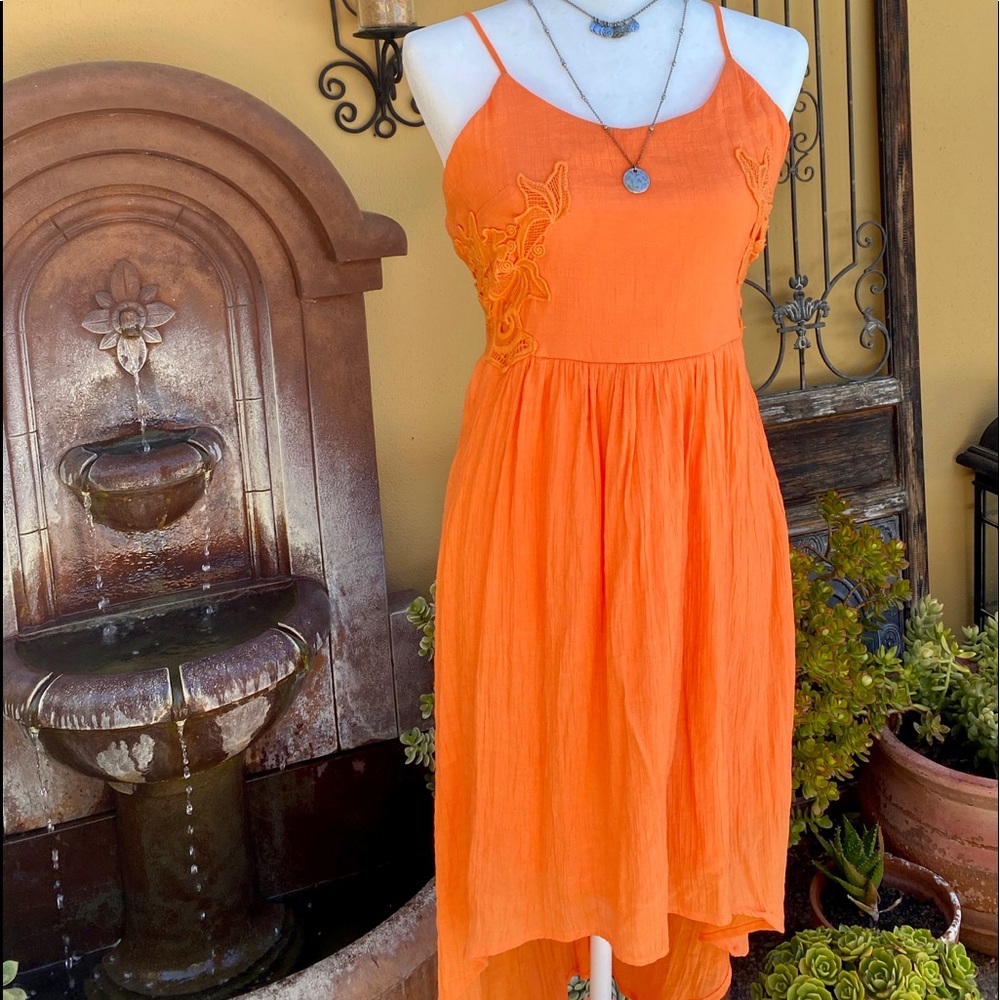 Hi Low spaghetti strap dress